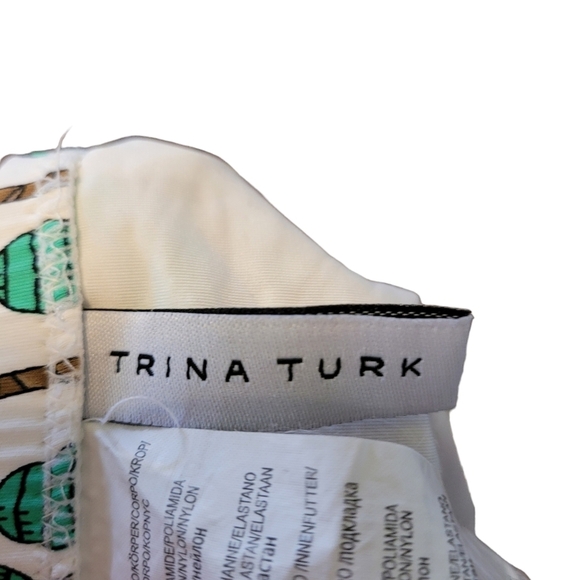 Trina Turk 2 piece multi color bikini - 10. M73 - Picture 10 of 15